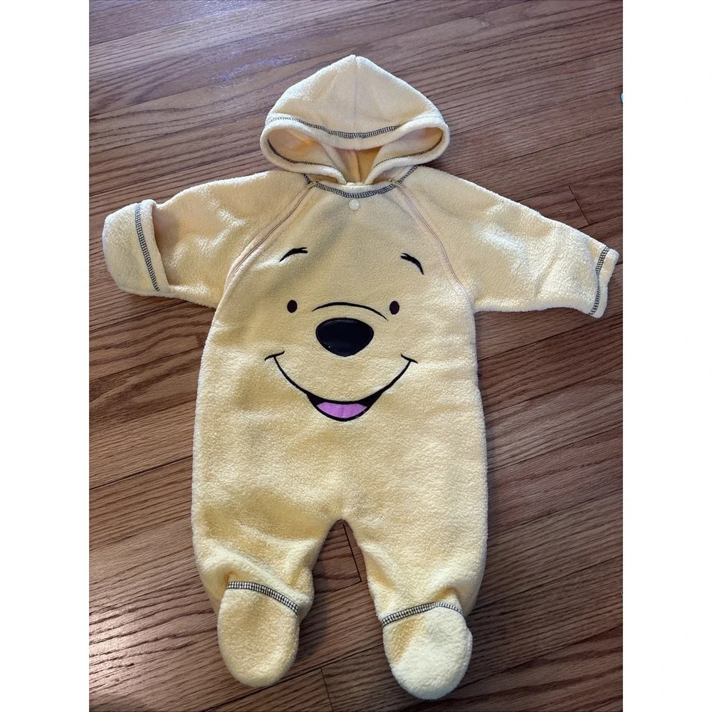 Disney‎ Winnie The Pooh Snowsuit Plush Size 0-3 M
